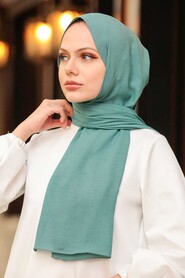 Almond Green Hijab Shawl 53060CY - Thumbnail