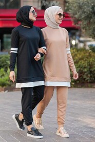 Bisciut Hijab Suit Dress 55990BS - Thumbnail