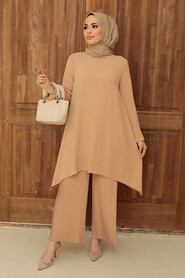 Biscuit Hijab Suit Dress 5715BS - Thumbnail
