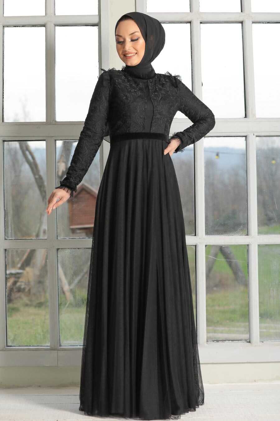 black dress for hijab