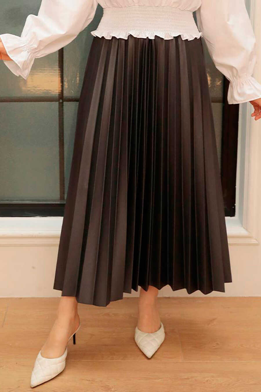 Black Hijab Skirt 4892S