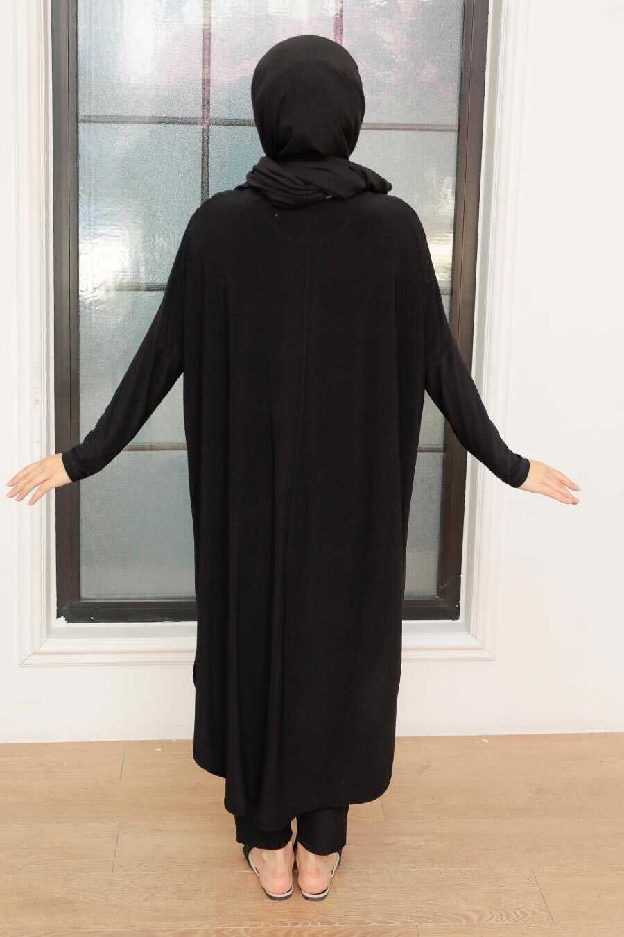 Black Hijab Tunic 40114S