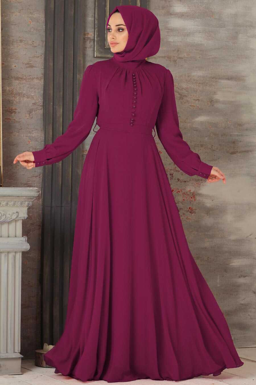 Cherry Hijab Dress 2703VSN
