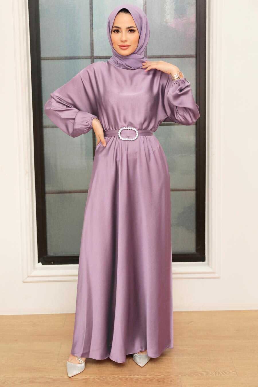 Dusty Rose Hijab Dress 5727GK