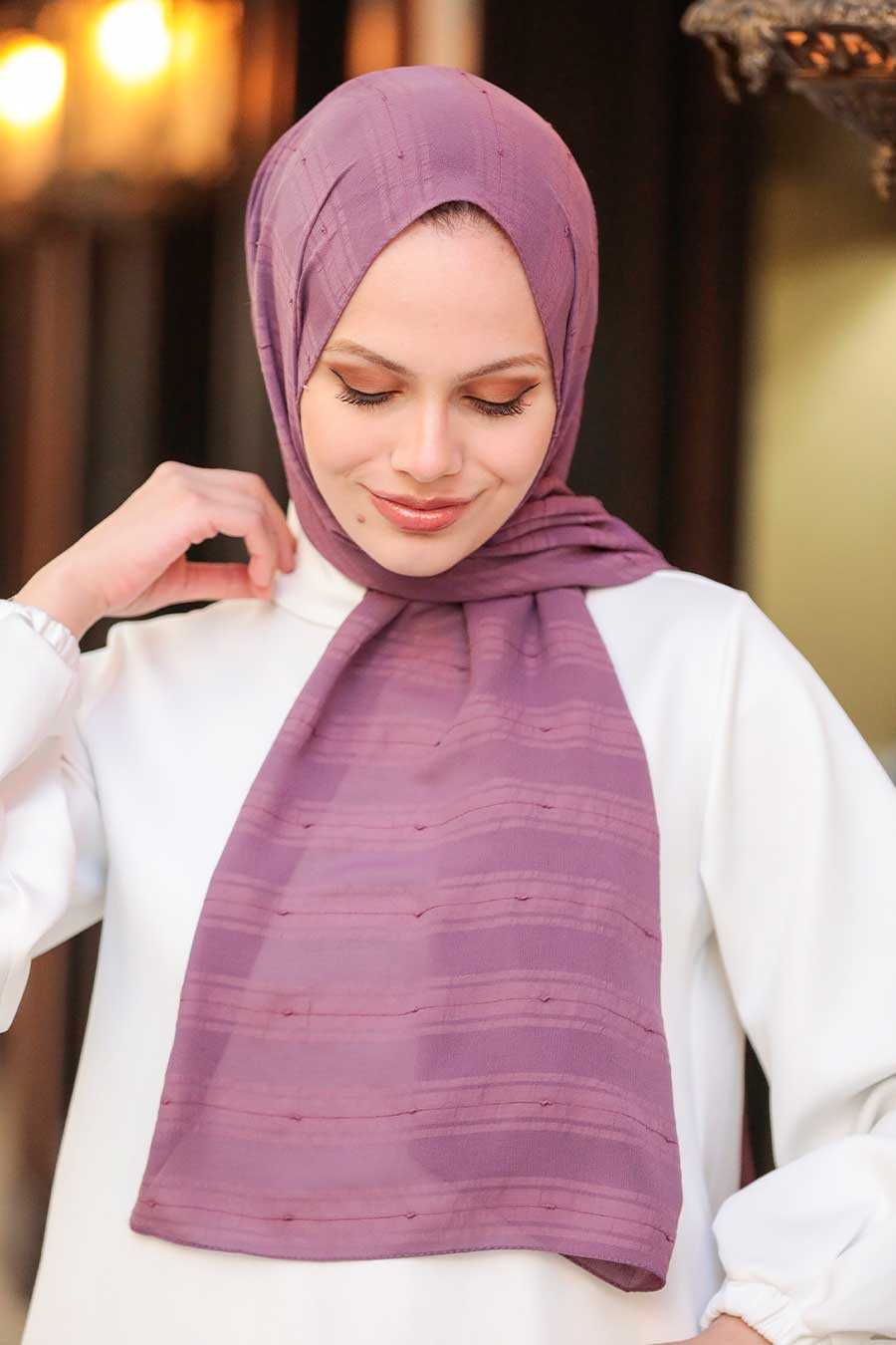 Dusty Rose Hijab Shawl 5305GK