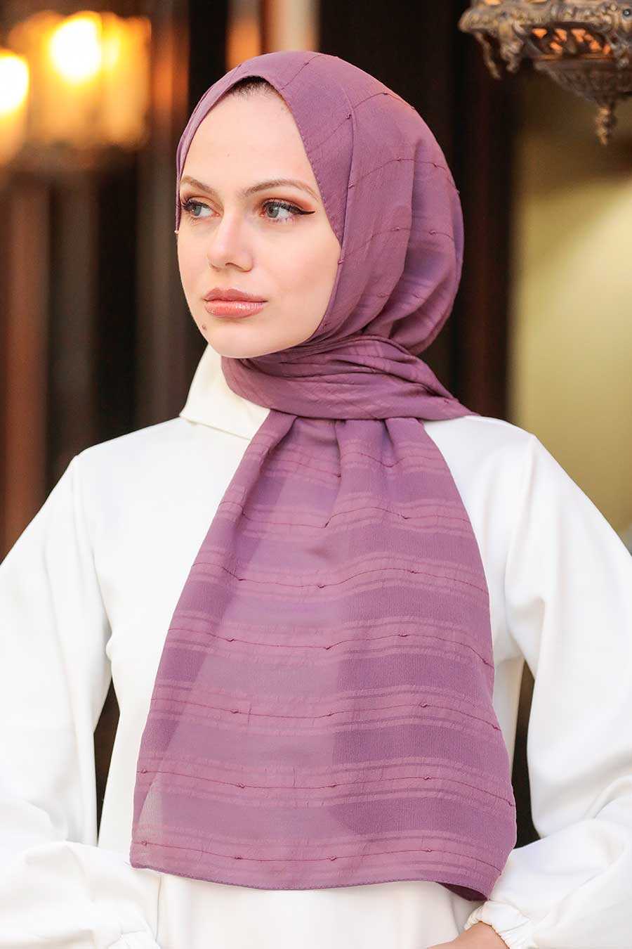 Dusty Rose Hijab Shawl 5305GK