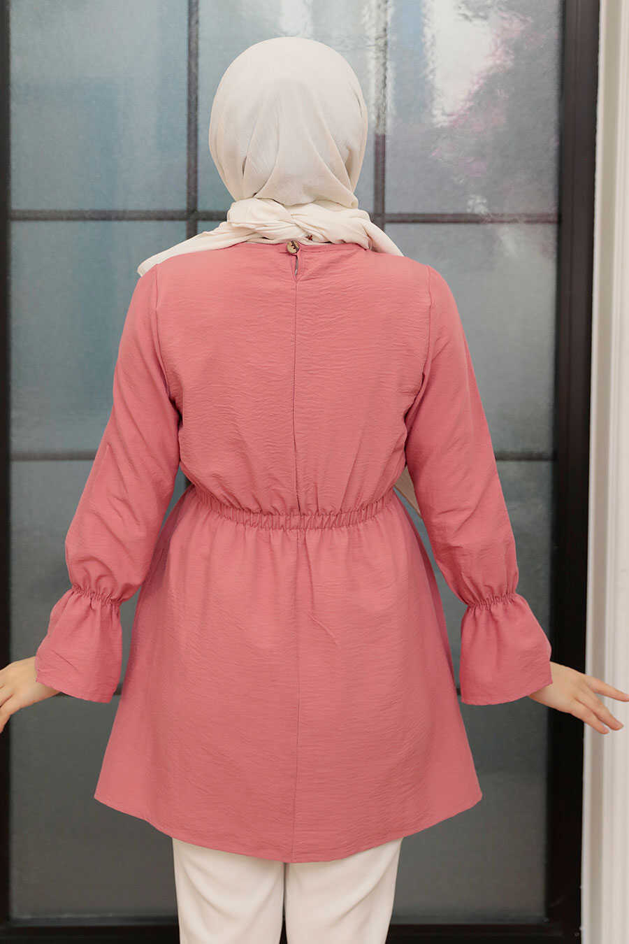 Dusty Rose Hijab Tunic 40461GK