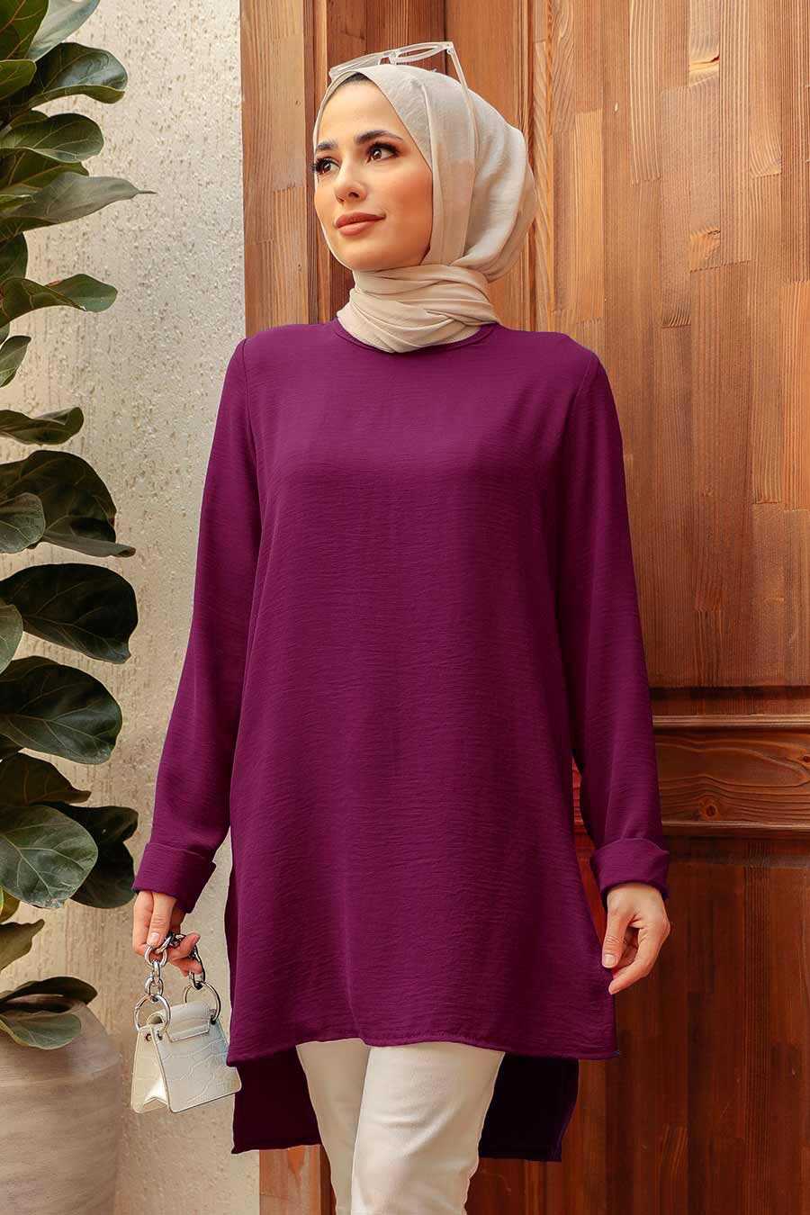 Fushia Hijab Tunic 2146F