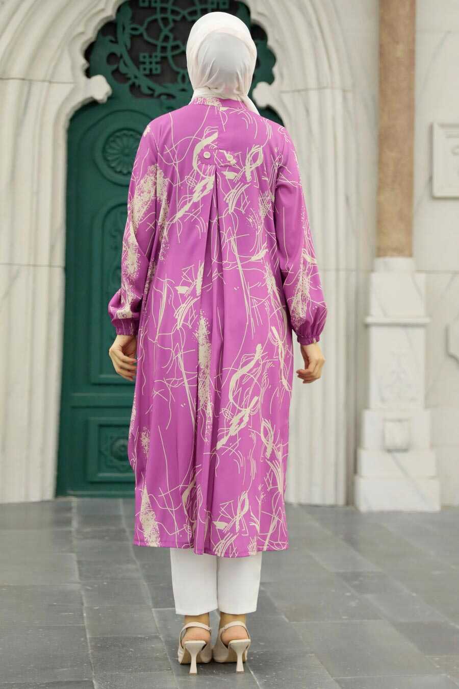 Fushia Hijab Tunic 52281F