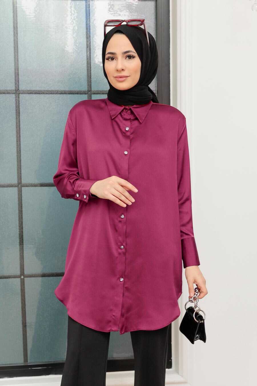 Fushia Hijab Tunic 5705F