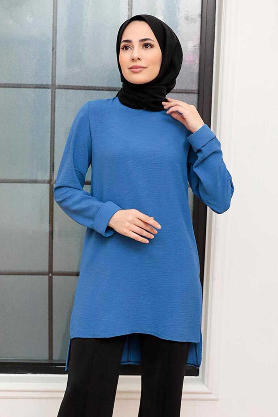 İndigo Blue Hijab Tunic 2146IM