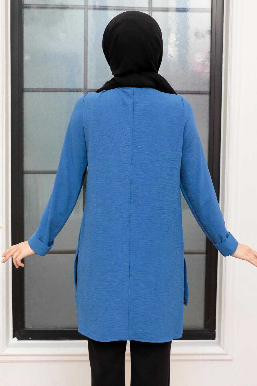 İndigo Blue Hijab Tunic 2146IM