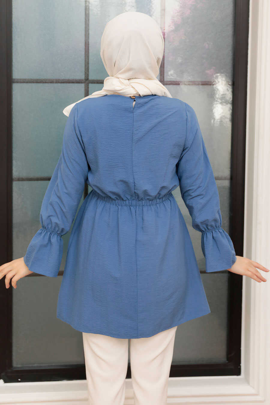 İndigo Blue Hijab Tunic 40461IM