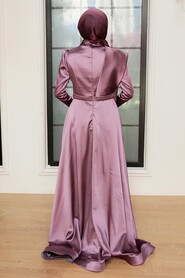 Lila Hijab Evening Dress 22441LILA - Thumbnail