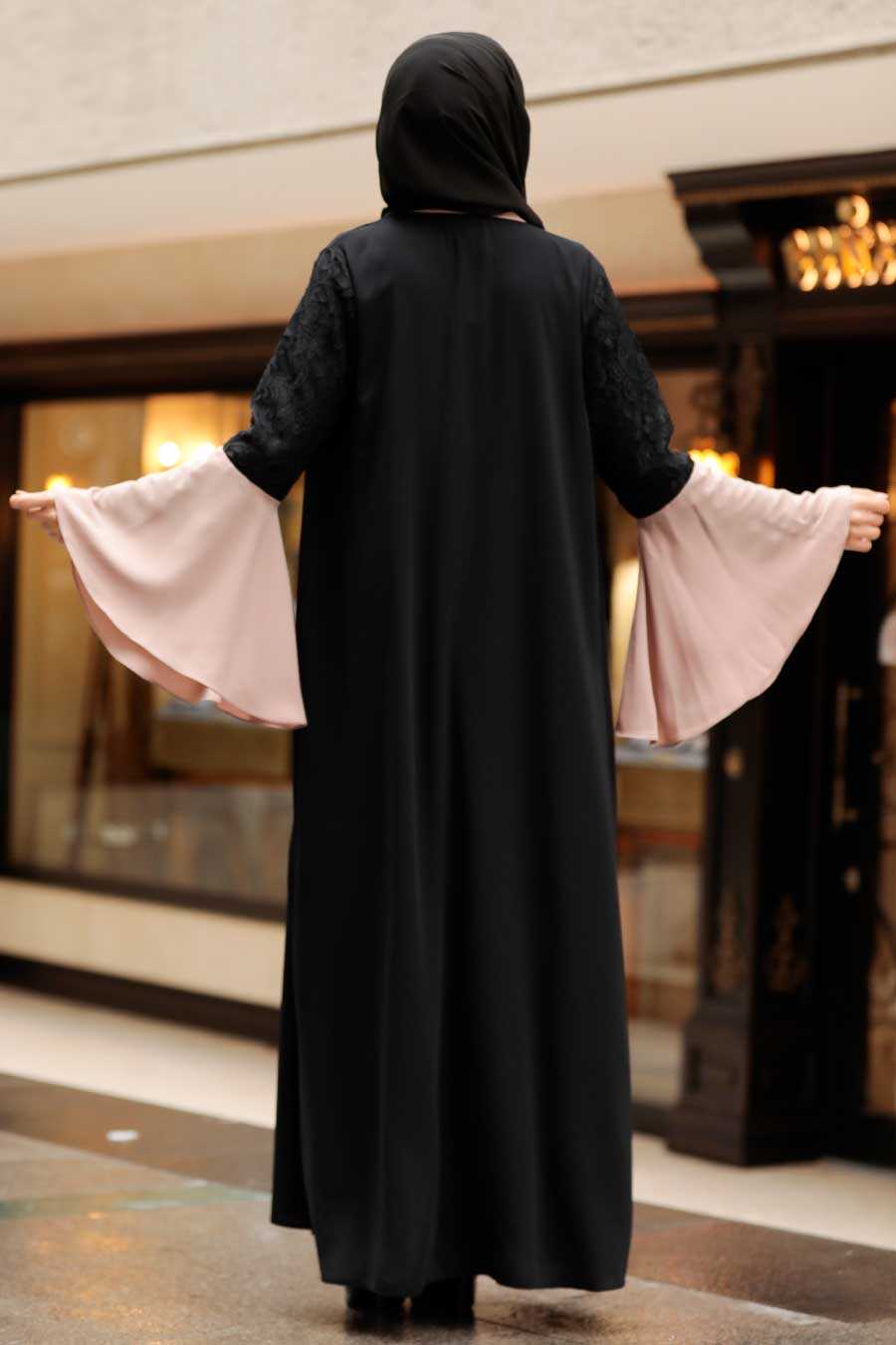 Mink Hijab Abaya 55510V