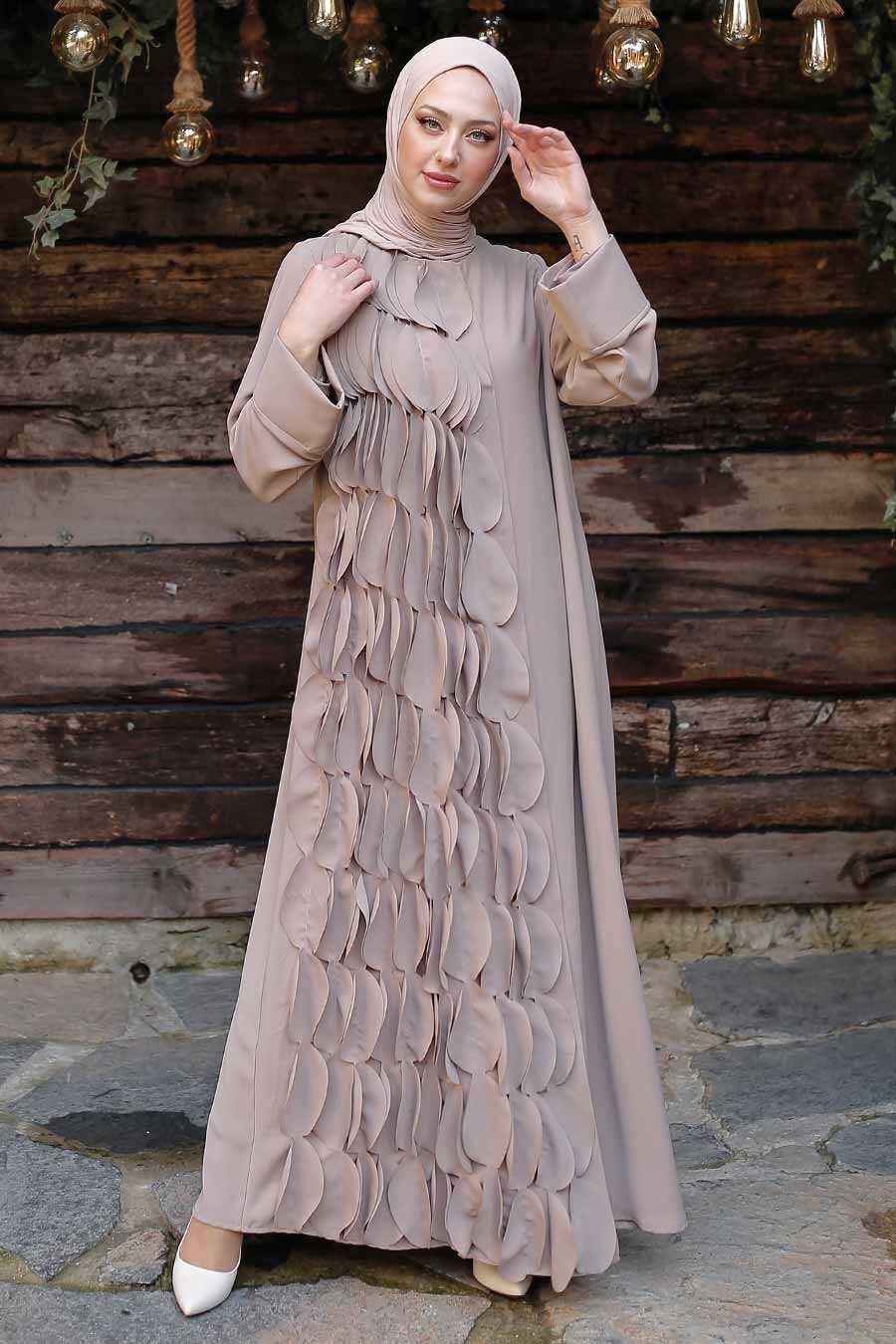 Mink Hijab Turkish Abaya 352200V