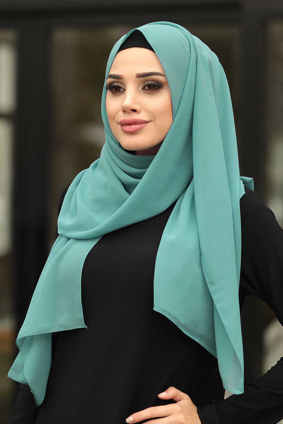 Mint Hijab Shawl 7475MINT