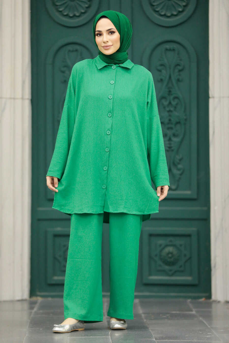 Neva Style - Green High Quality Dual Suit 41771Y