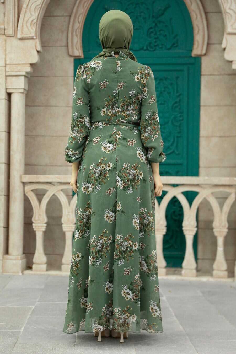 Neva Style - Khaki Women Dress 279080HK