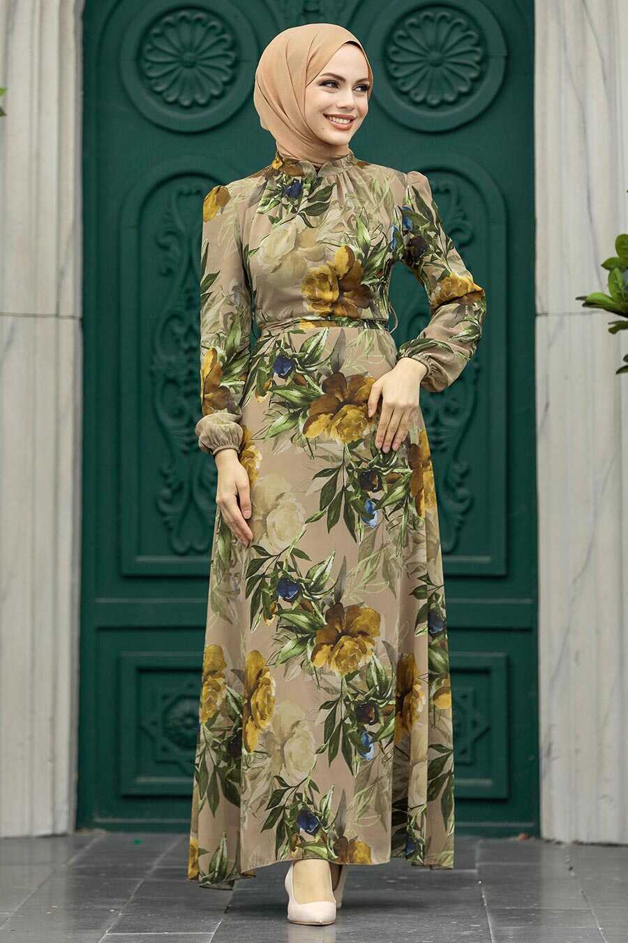 Neva Style - Mink High Quality Dress 27932V