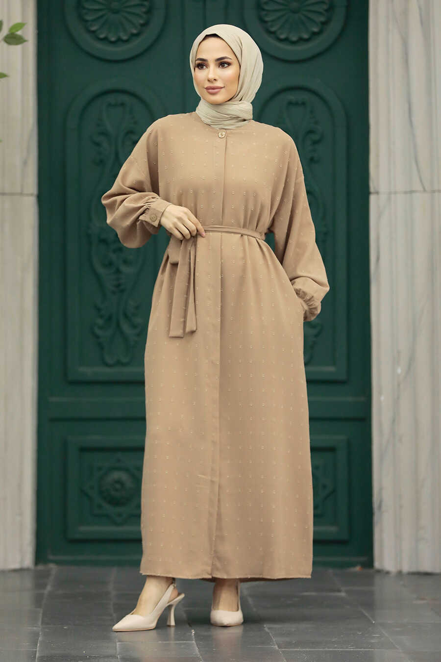 Neva Style - Mink Hijab For Women Turkish Abaya 88681V