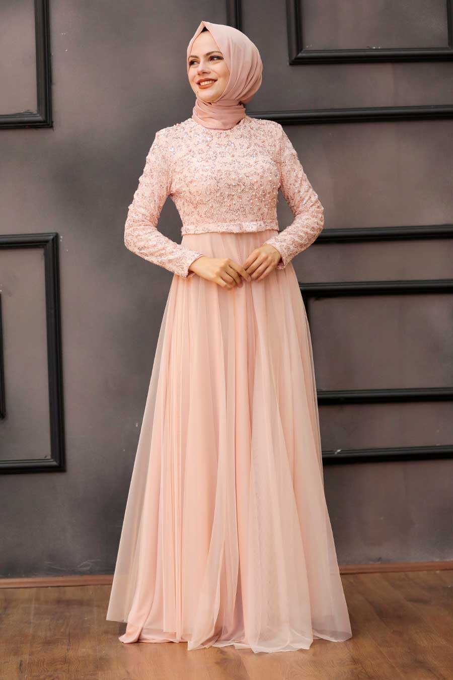 powder rose dress