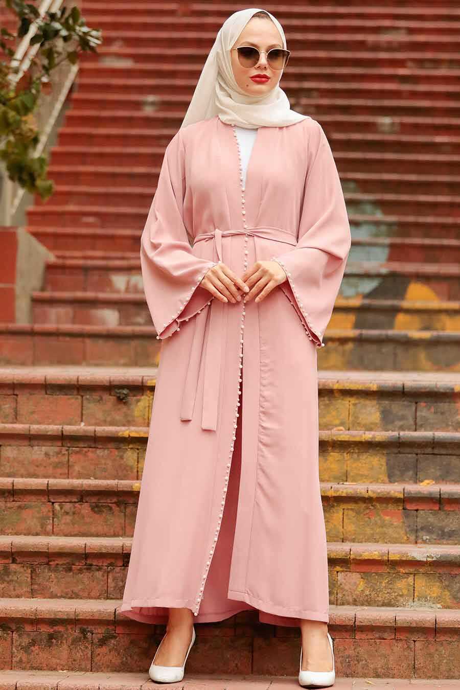 abaya rosa