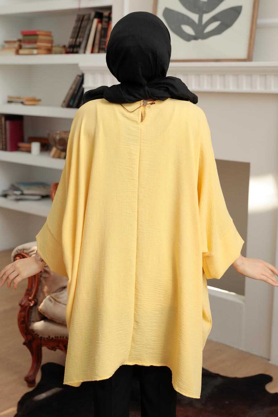 Yellow Hijab Tunic 40760SR
